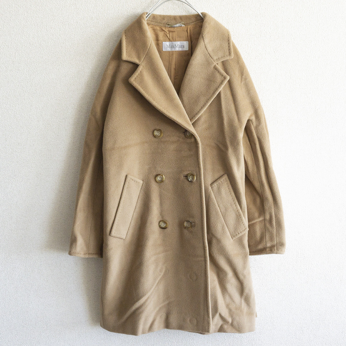 大得価，限定セール 最高級 MAX MARA ウール カシミヤ コート 36 白タグ マックスマーラ 2201406(コート)｜売買されたオークション情報、yahooの商品情報をアーカイブ公開 - オークファン コート