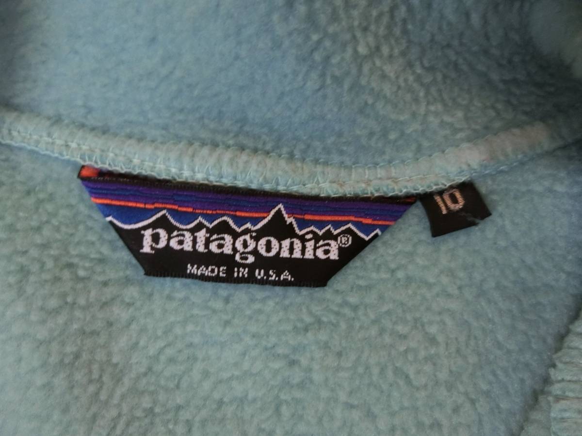 80s USA製 PATAGONIA パタゴニア Rマークタグ スナップT フリース 