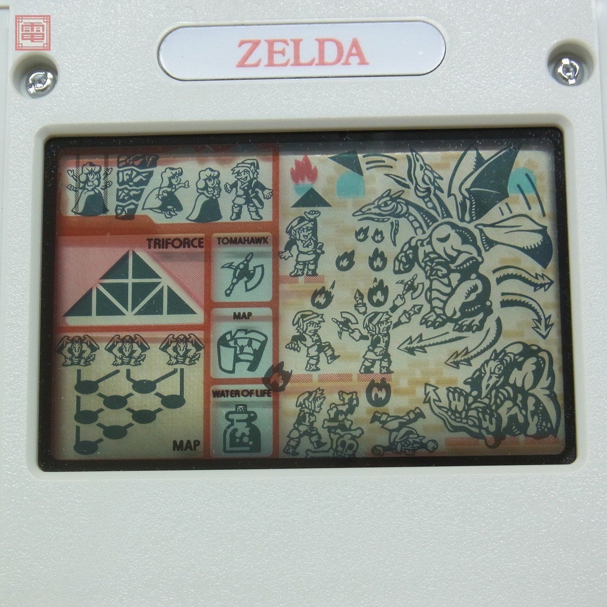 電子LSI 海外版 ゲーム&ウオッチ GAME&WATCH 本体のみ ゼルダ ZELDA ZL 