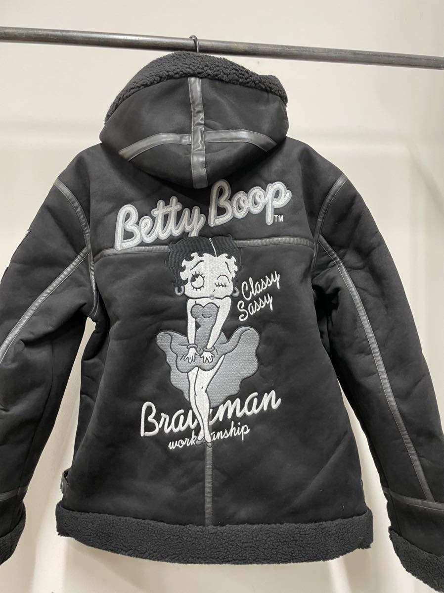 Betty Boop x BRAVE-MAN ベティ ブレイブマン コラボ B-3 フェイク