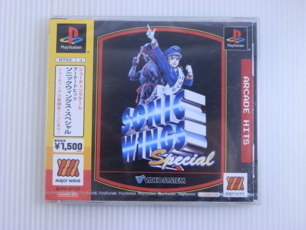 新品未開封/PS】MajorWaveシリーズ SONIC WINGS Special ソニック