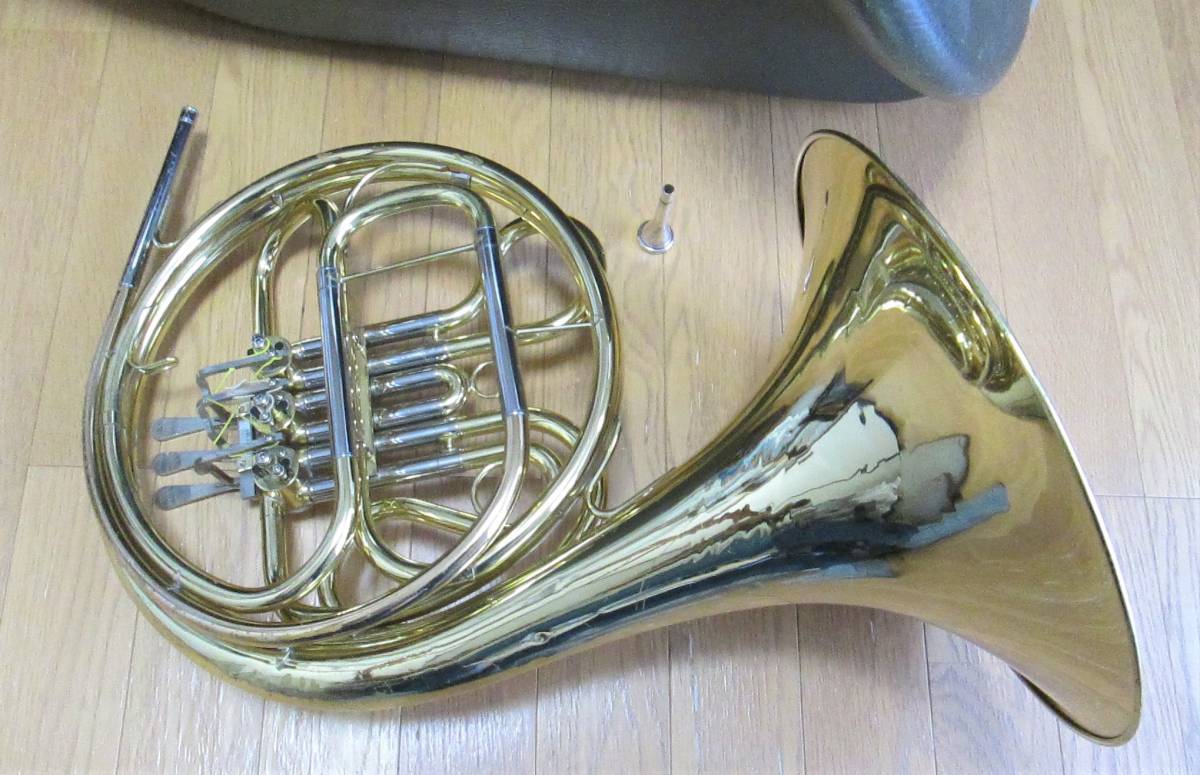 YAMAHA カレッジモデル Fシングルホルン YHR-313 年代の割に程度良 