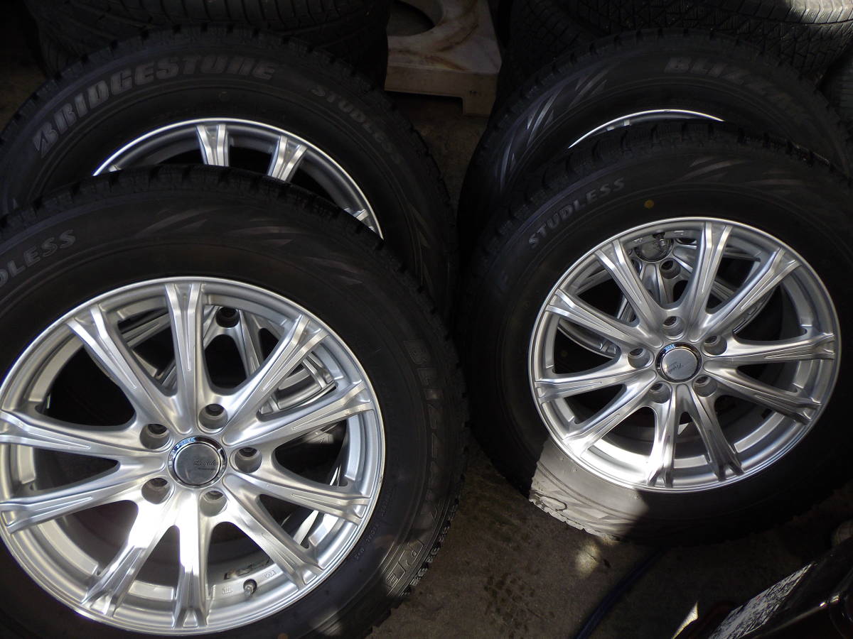 アルファードに 16×6.5 PCD114.3 +35☆スタッドレス 205/65R16 4本 