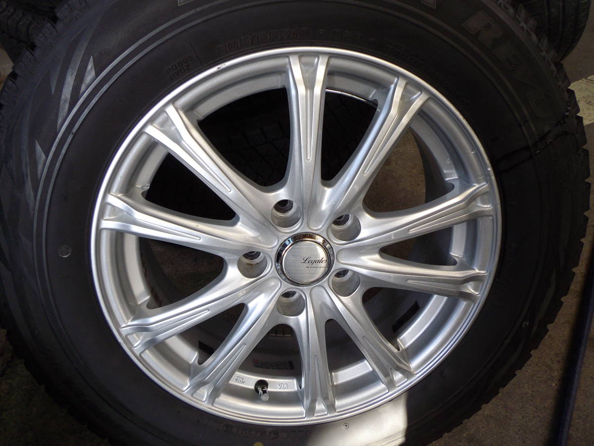 アルファードに 16×6.5 PCD114.3 +35☆スタッドレス 205/65R16 4本 
