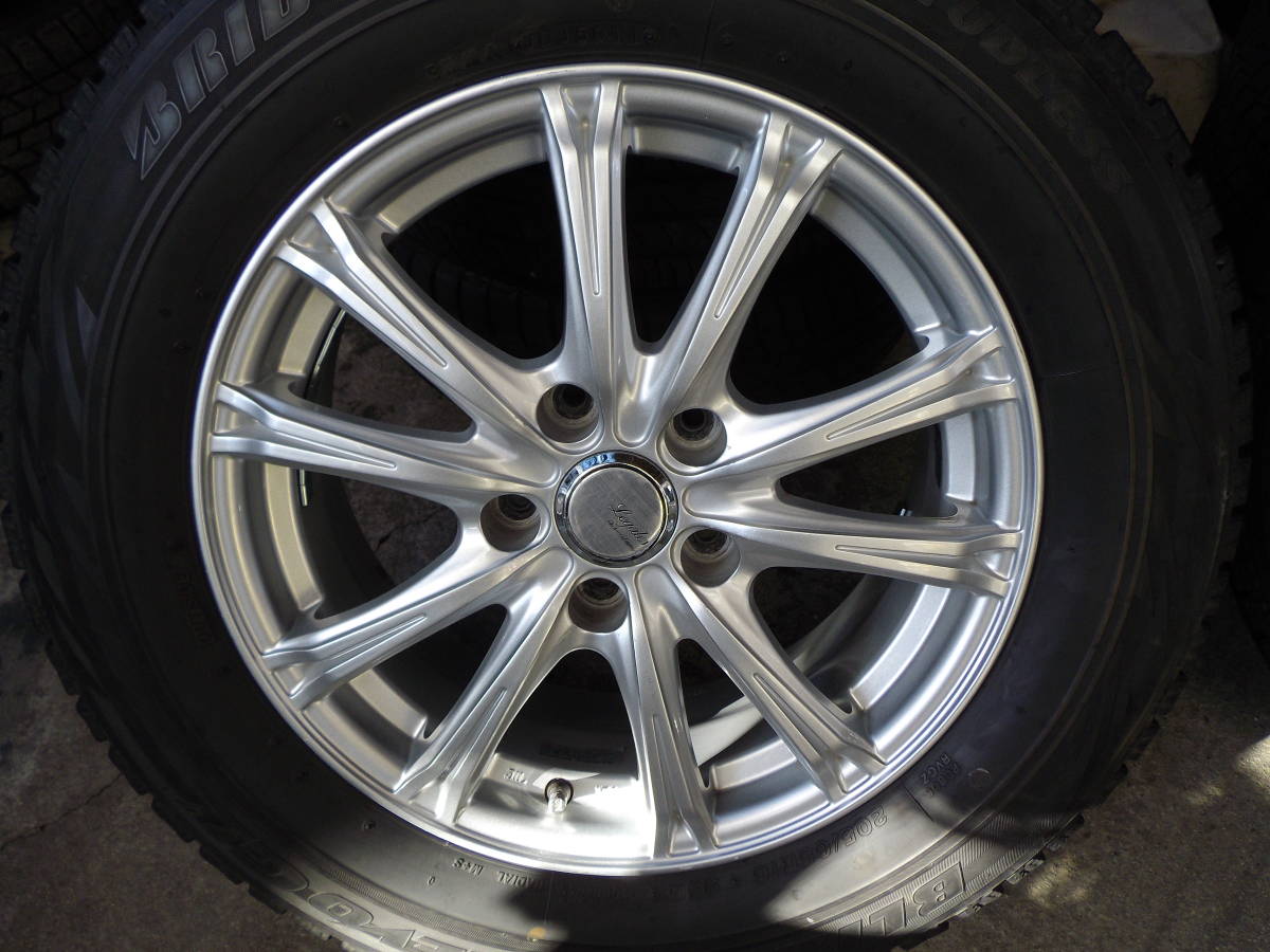 アルファードに 16×6.5 PCD114.3 +35☆スタッドレス 205/65R16 4本 