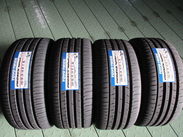 2022年製 トーヨー PROXES SPORT 245/40R18 2本組み