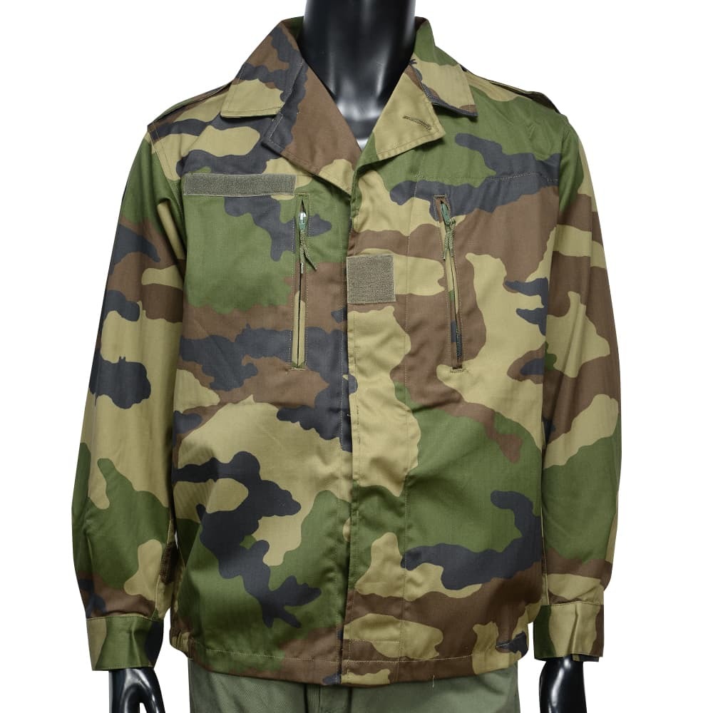  フランス軍放出品 F2 コンバットジャケット CCE迷彩 2ポケット 96M French Army F-2 Combat Jacket BDUジャケット 戦闘用ジャケット(戦闘服)｜売買されたオークション情報、yahooの商品情報をアーカイブ 戦闘服