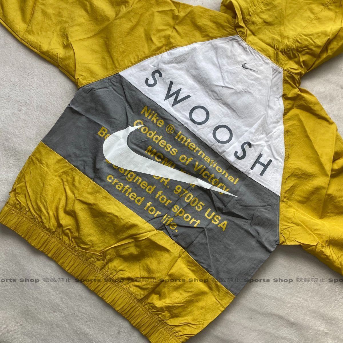 M 新品正規品 NIKE ナイキ SWOOSH スウッシュ ナイロン ウーブン