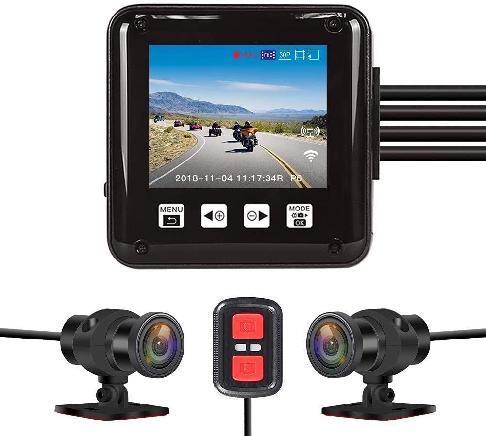 SALE，正規品 バイク用 ドライブレコーダー 前後2カメラ 超暗視機能 全体防水 WiFi機能 フルHD1080P SONY製IMX323センサー搭載 ループ録画(ドライブレコーダー)｜売買されたオークション情報、yahooの商品情報を その他