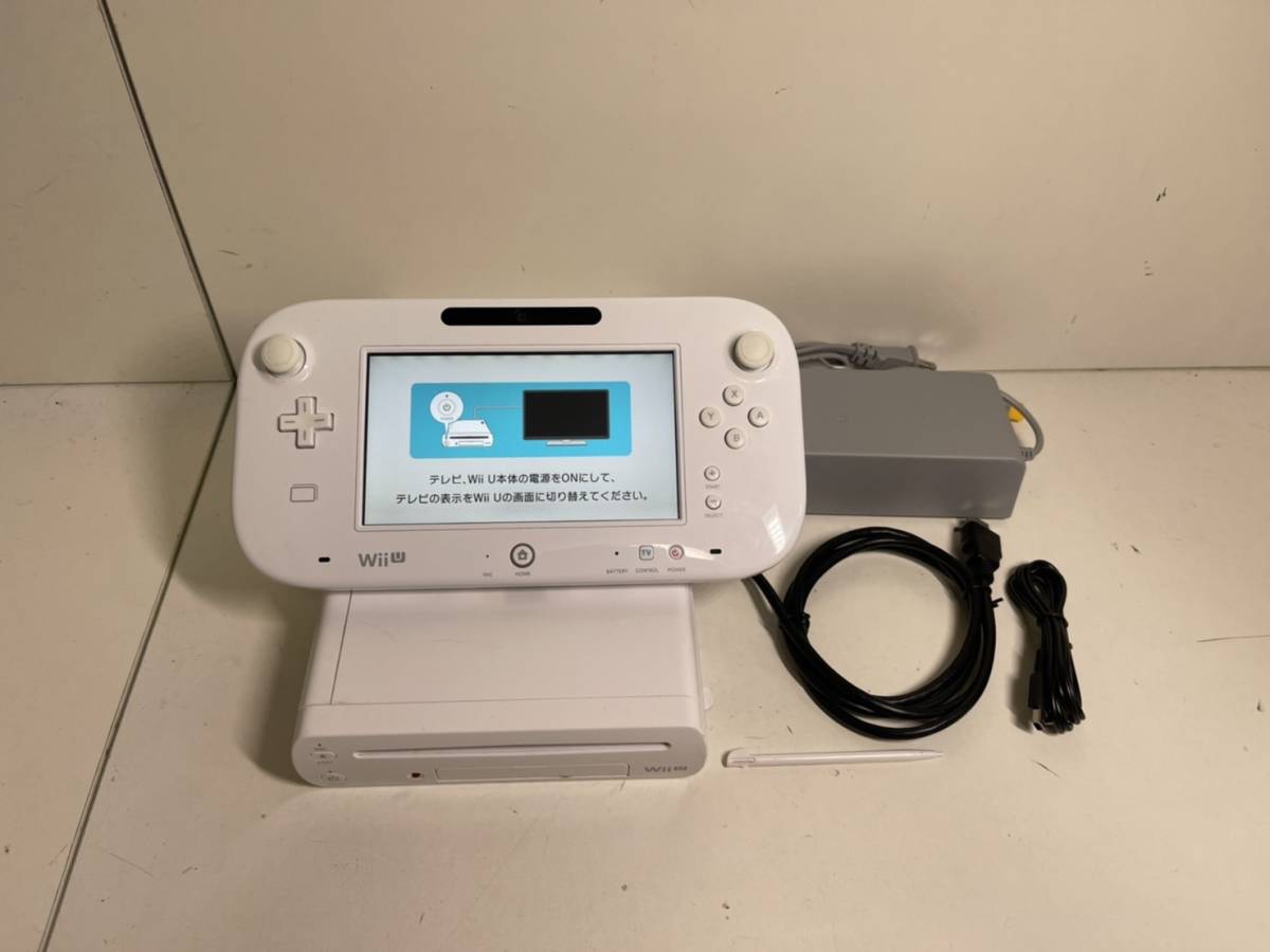1円 任天堂 Wiiu 本体セット ベーシックセット シロ み ゲームパッド アダプタ Wii U本体 売買されたオークション情報 Yahooの商品情報をアーカイブ公開 オークファン Aucfan Com