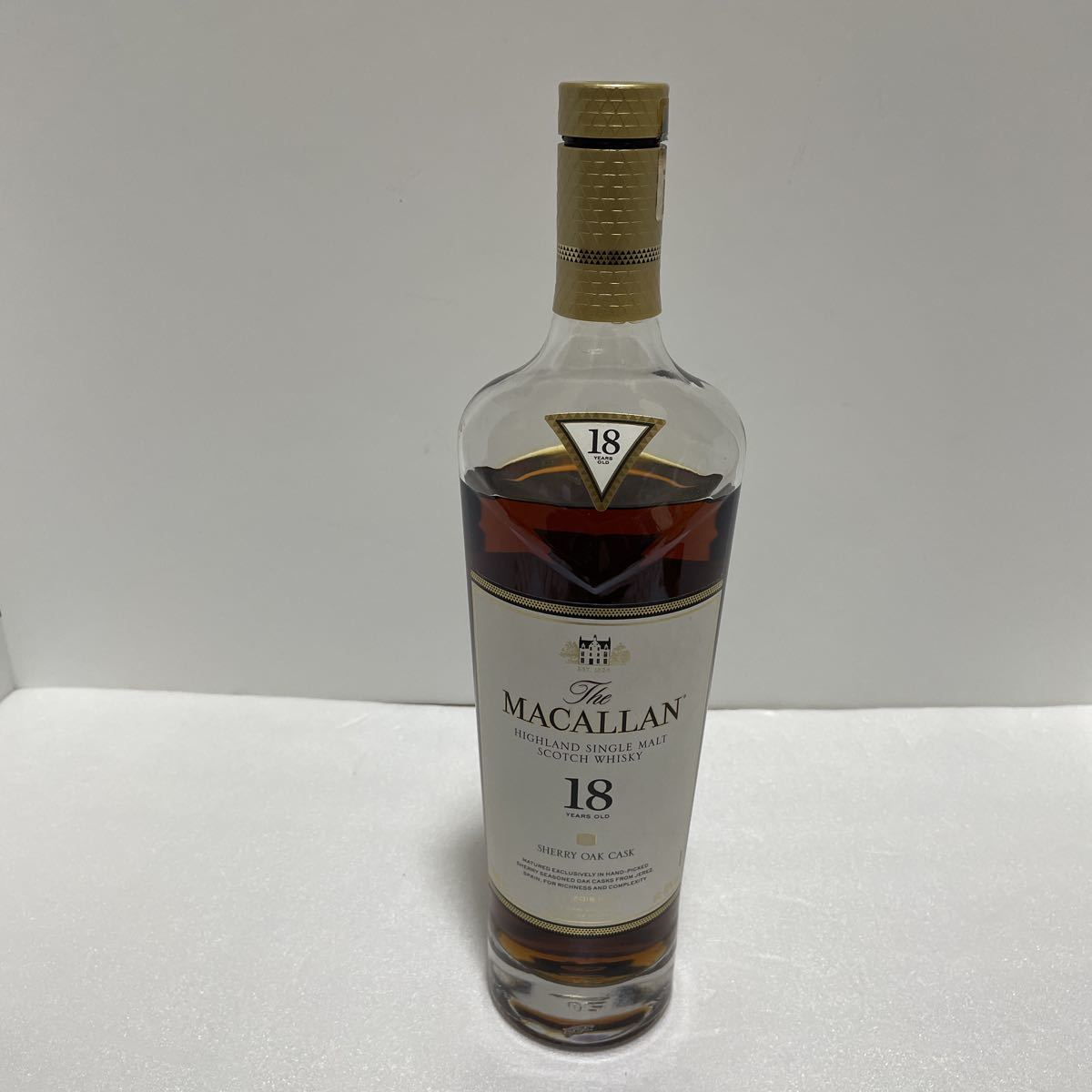 18年 ザ・マッカラン 700ml : シェリーオーク | MACALLAN マッカラン 
