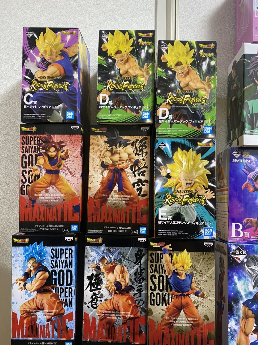 ドラゴンボール等大量93体プライズ未開封フィギュア まとめ売り 一番 