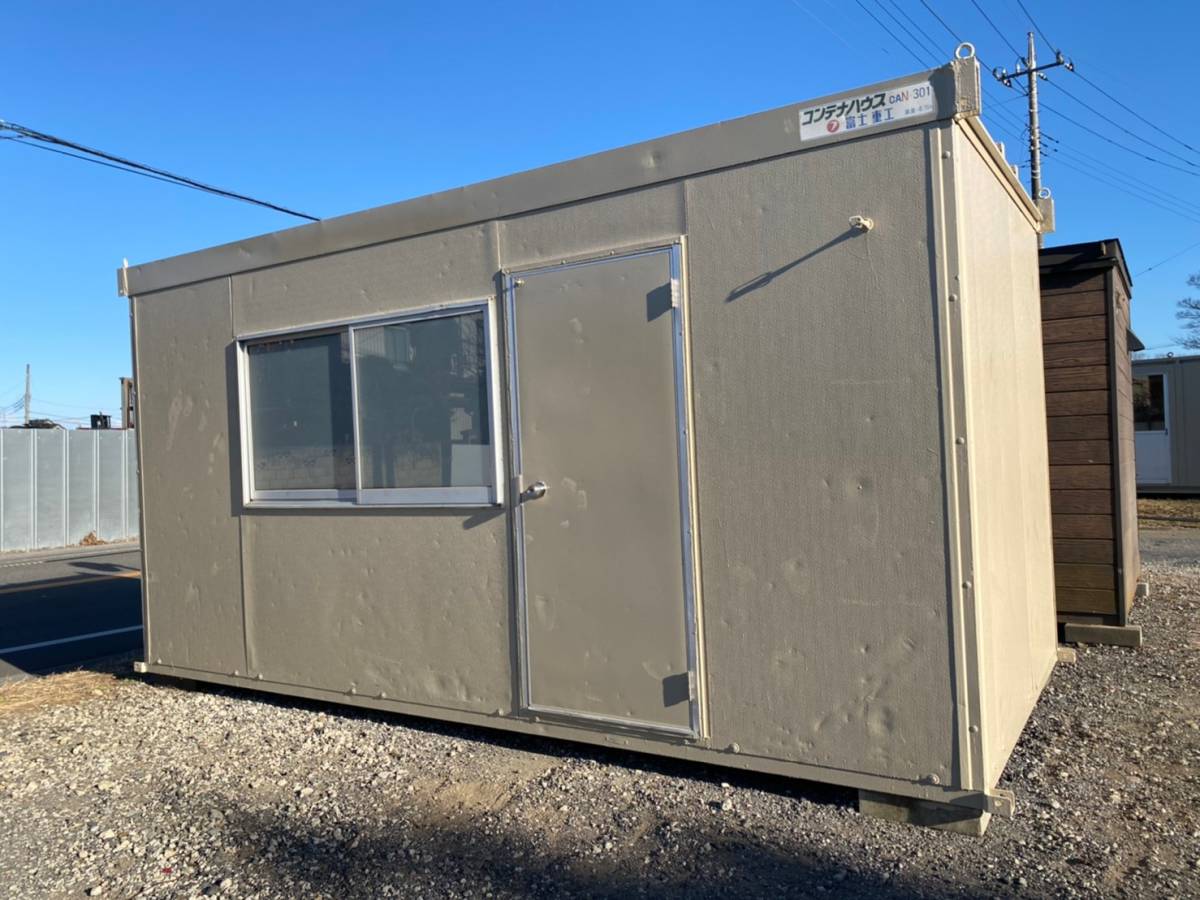 ｋ01 さいたま市発 3坪6畳 ユニットハウス 塗装済み 下見相談可 検 プレハブ ユニットハウス スーパーハウス 簡易住居 ログハウス 売買されたオークション情報 Yahooの商品情報をアーカイブ公開 オークファン Aucfan Com