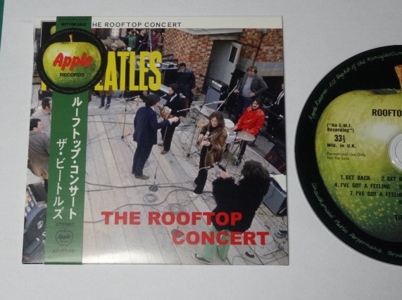  紙ジャケ Rooftop Concert / ルーフトップ コンサート THE BEATLES Get Back 紙ジャケット(Beatles， The)｜売買されたオークション情報、yahooの商品情報をアーカイブ公開 - オークファン B
