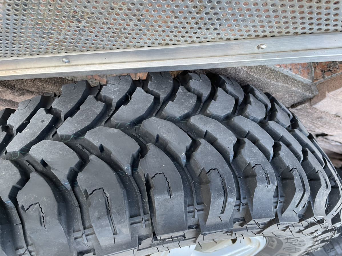 ★溝深★215/75R15 comforser CF3000 MT Weds ウェッズ Treffer トレファー 5J+50 4本セット テリオスキッド パジェロミニ などに_4