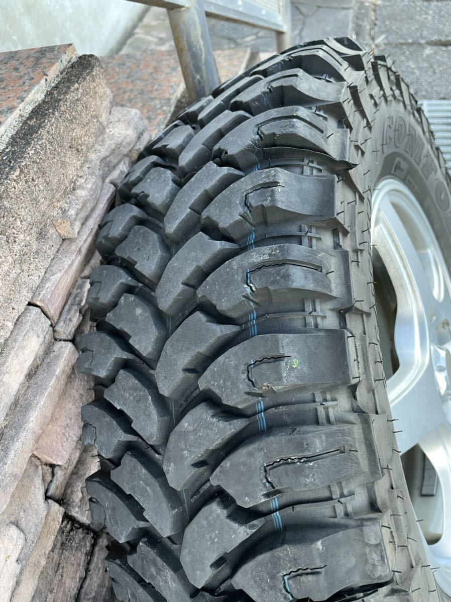 ★溝深★215/75R15 comforser CF3000 MT Weds ウェッズ Treffer トレファー 5J+50 4本セット テリオスキッド パジェロミニ などに_7