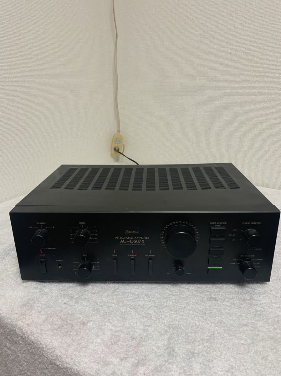  Sansui 山水電気 AU-D507X プリメインアンプ ジャンク扱い(サンスイ)｜売買されたオークション情報、yahooの商品情報をアーカイブ公開 - オークファン サンスイ