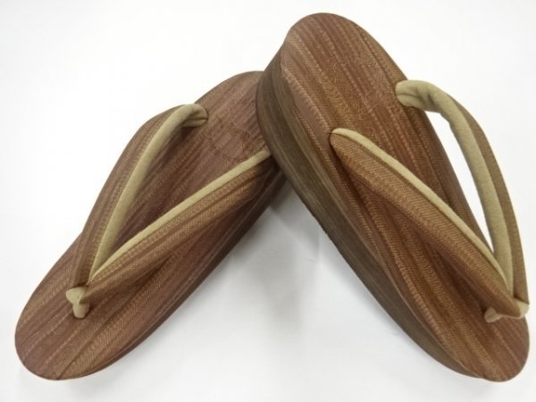 827502# 【1円～】和装小物新品 菱屋謹製 CALEN BLOSSO やよい CAFE ZORI(Sサイズ)