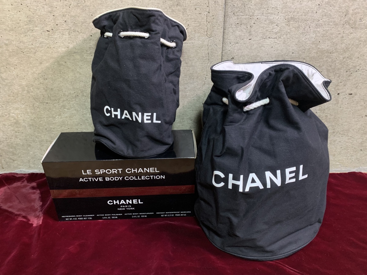 シャネル ノベルティ CHANEL 巾着 プールバッグ 公式通販 巾着バッグ 