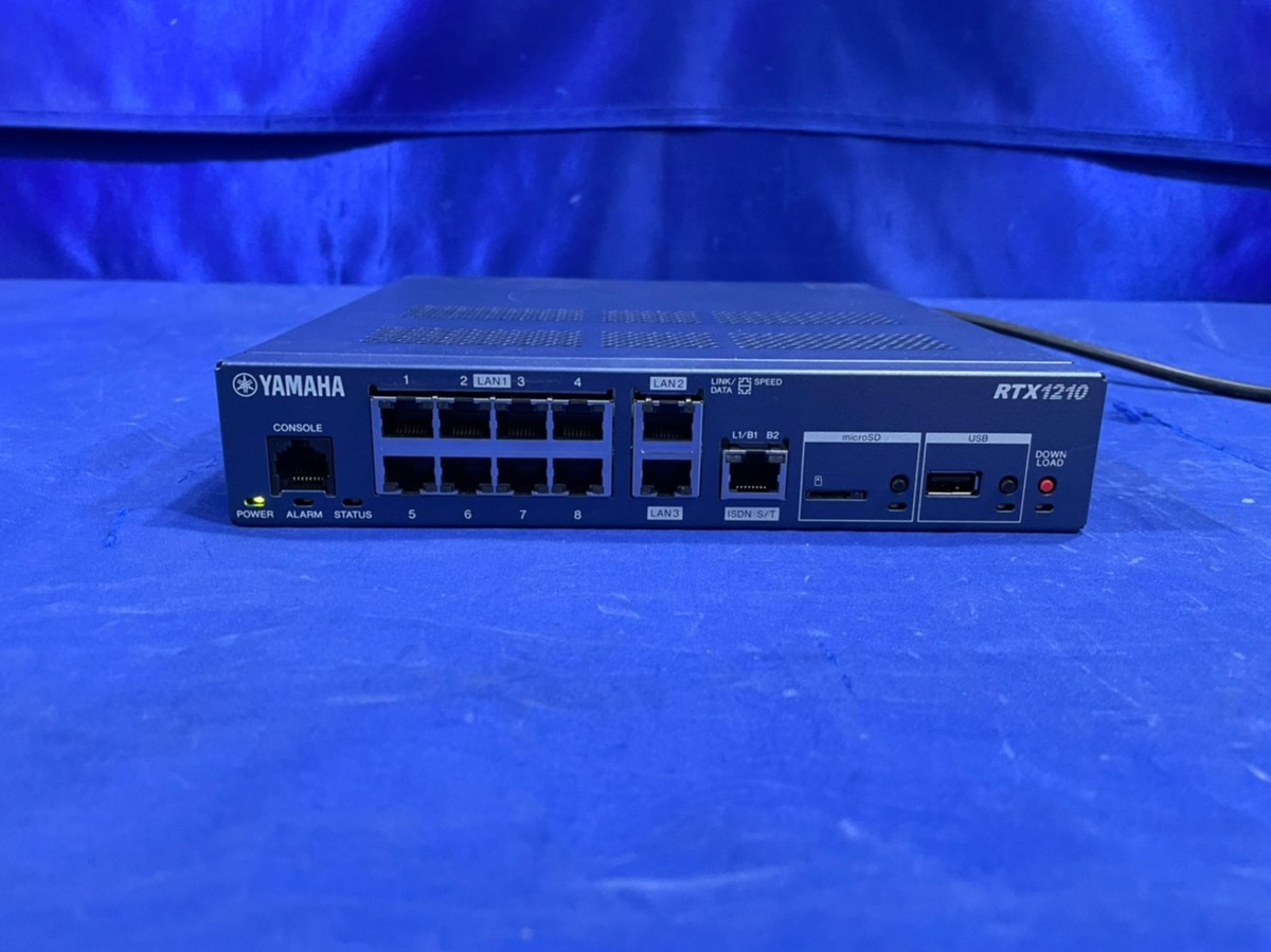 YAMAHA ルーター RTX1210 動作品 初期化済み 【公式通販】