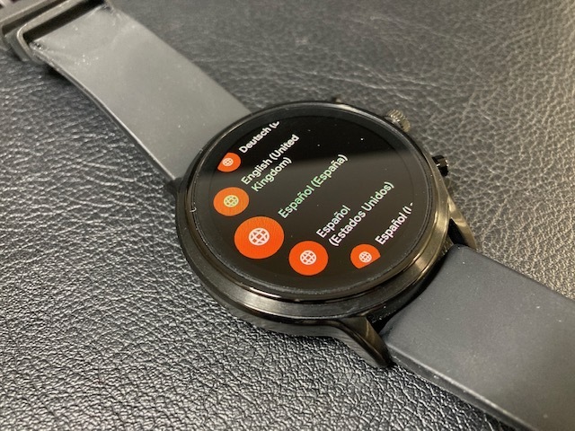 中古品　FOSSIL DW10F1　SMARTWATCH　腕時計　フォッシル　スマートウォッチ
