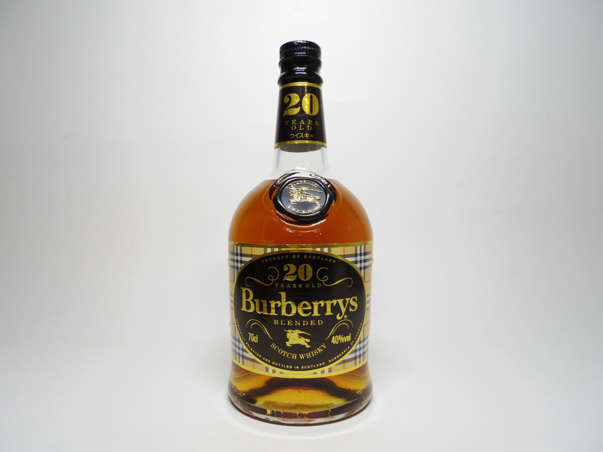 Burberry's バーバリー 20年 ウイスキー 700ml 箱 Burberry´s