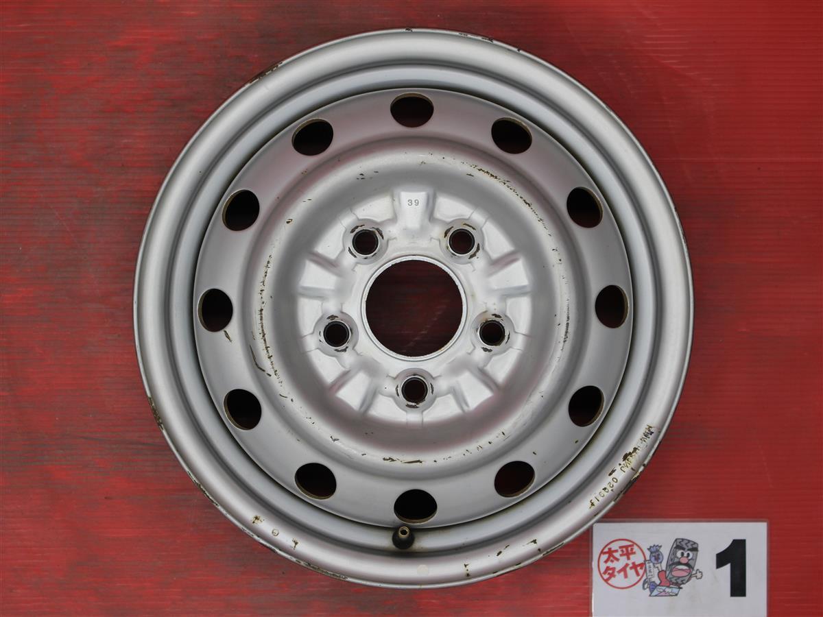 激安 中古 4本セット 】 マツダ ボンゴ 純正 スチールホイール 鉄 