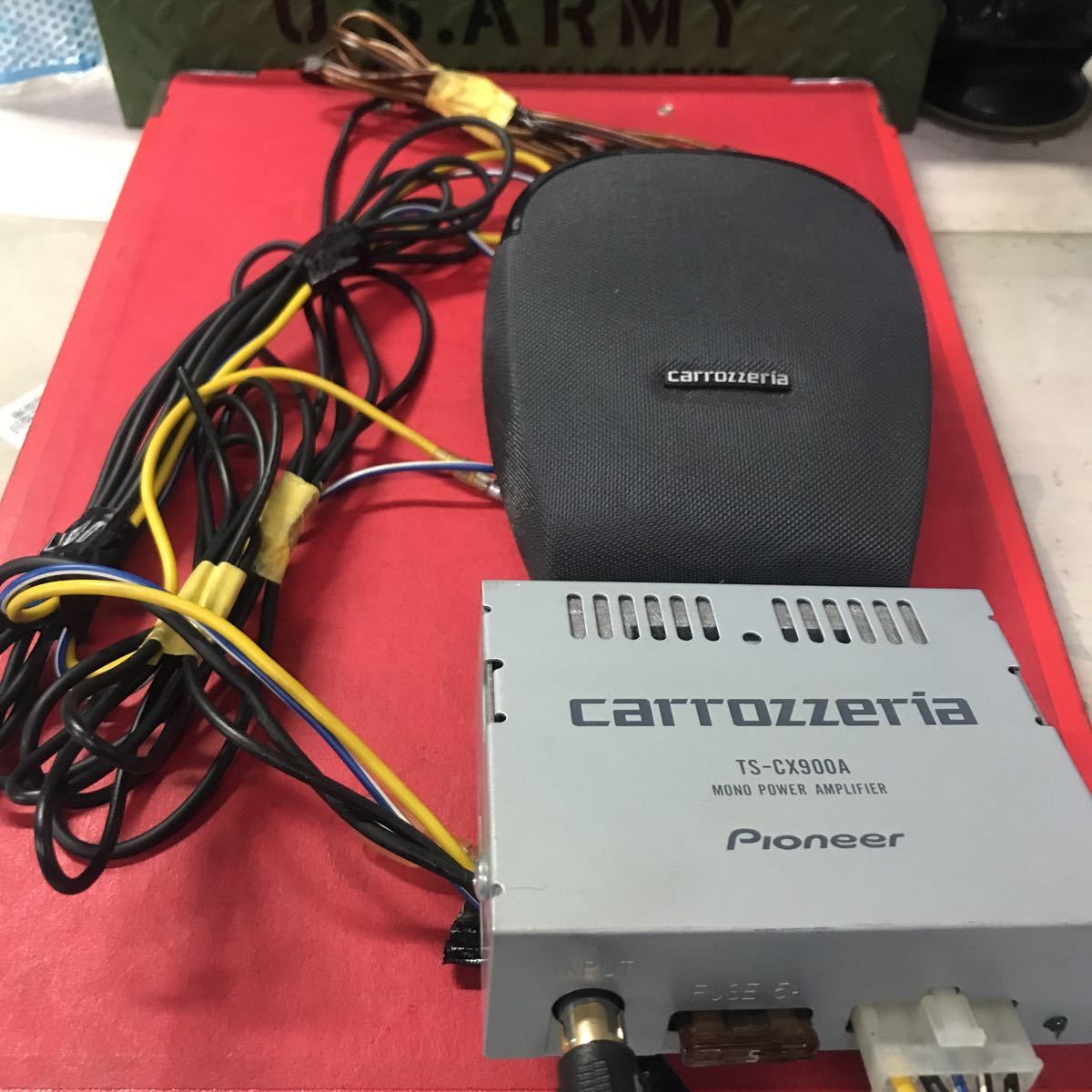 カロッツェリア carrozzeria TS-CX900A 専用アンプ センタースピーカー 