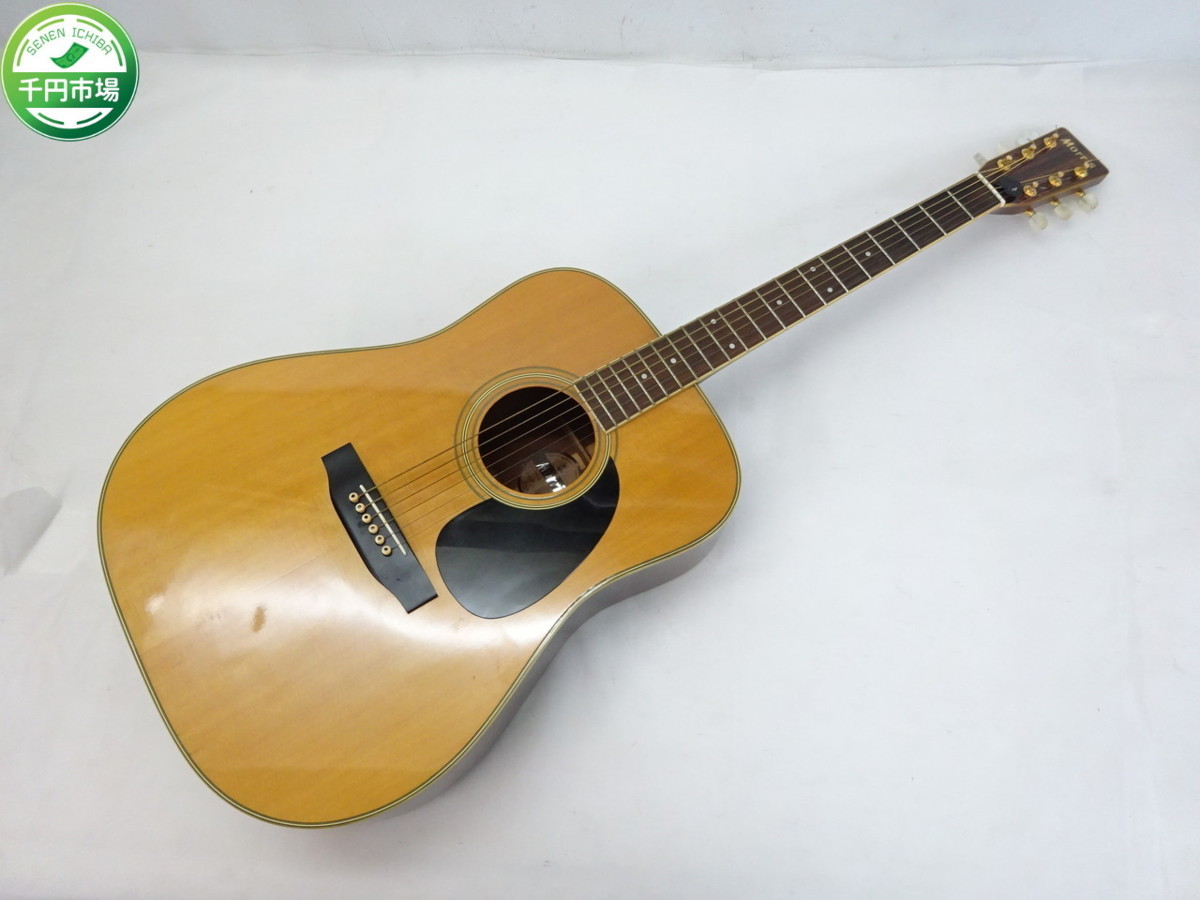 NF-4079】Morris モーリス MV-702 アコースティックギター アコギ 現状