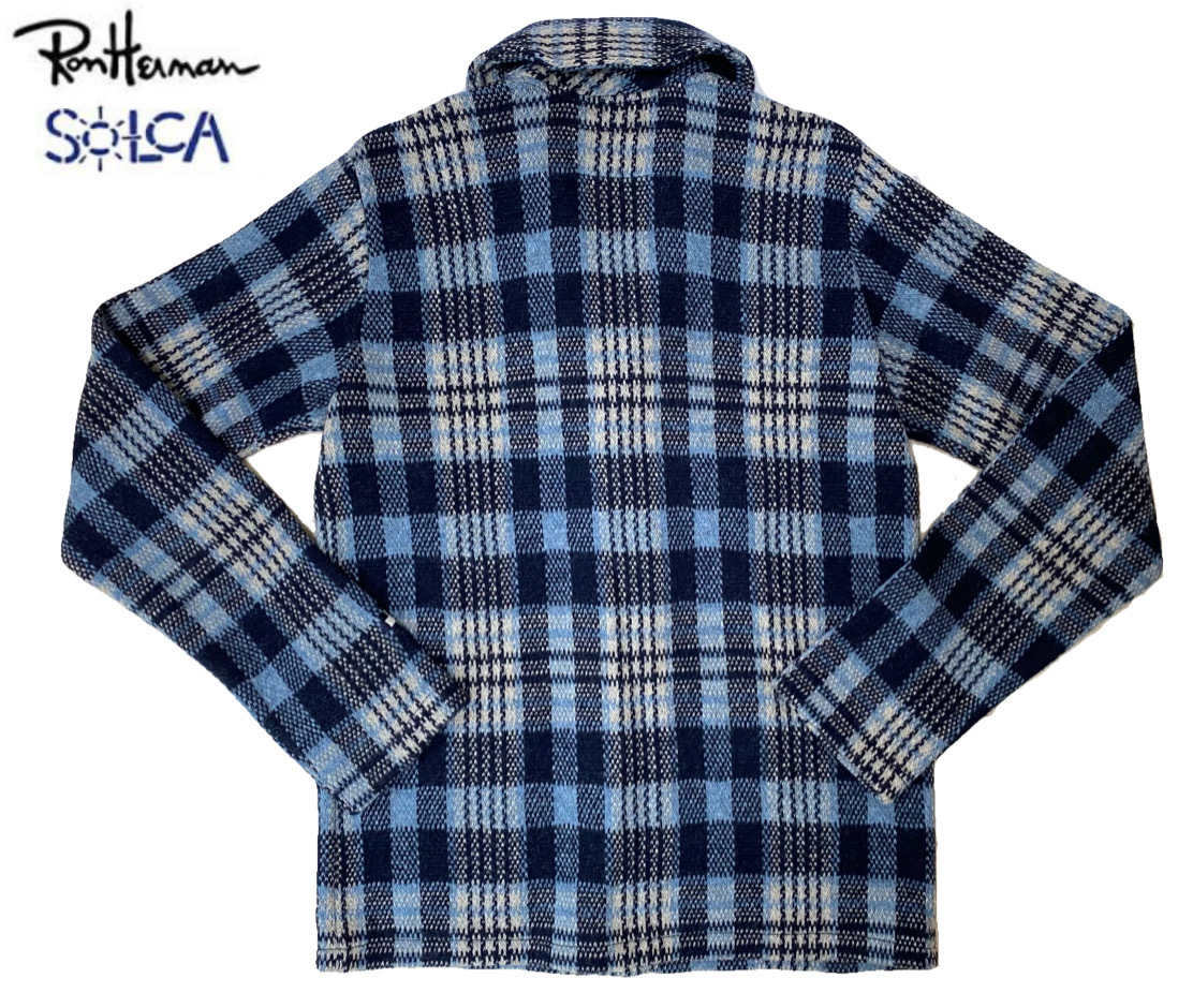 ☆ALTSEEDAA for Ron Herman SOLCA ロンハーマン チェック柄 エルボー 