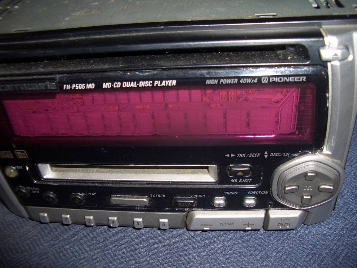 MEH-P9000CD MDプレイヤー carrozzeria pioneer Meh-p9000cd