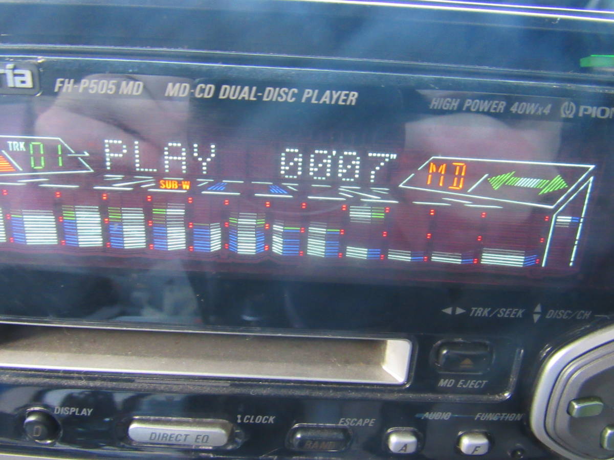 MEH-P9000CD MDプレイヤー carrozzeria pioneer Meh-p9000cd