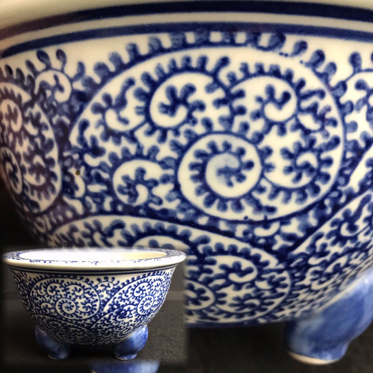 美術品・アンティーク・コレクション 盃洗 杯洗 伊万里焼 骨董品