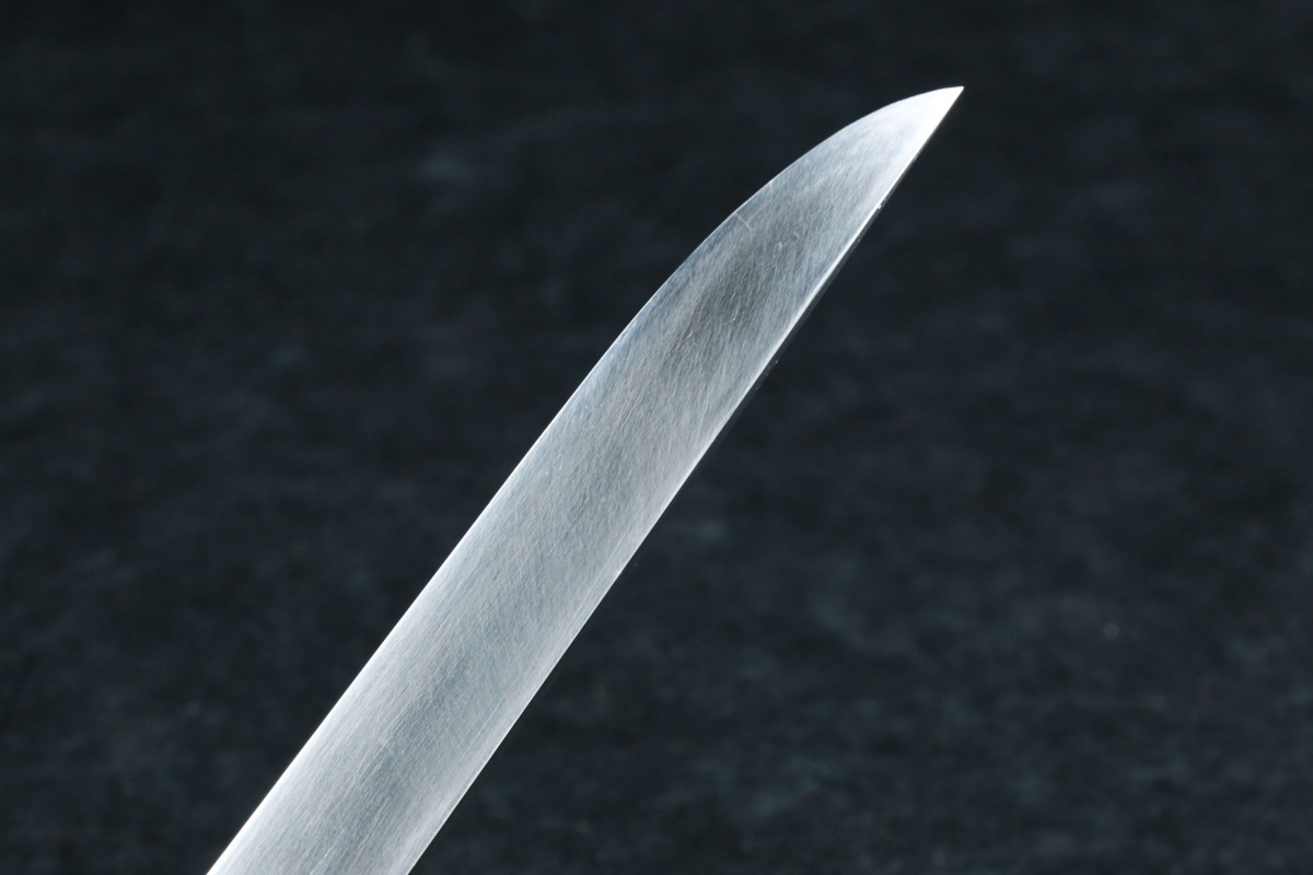 昊】古刀 姫刀 懐剣 平造り 短刀 黒漆塗外装 刀剣武具[2A4Yr]