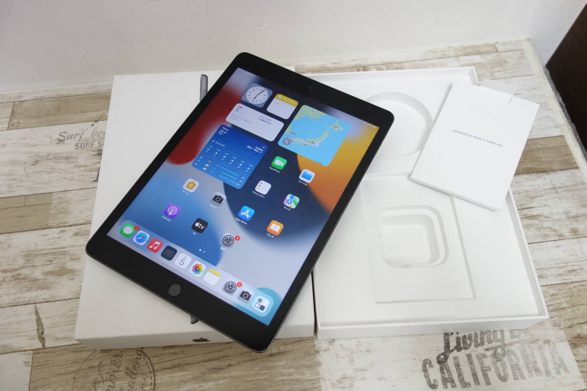 傷あり apple iPad 第7世代 32GB Wi-Fi スペースグレイ MW742J/A 32GB 第