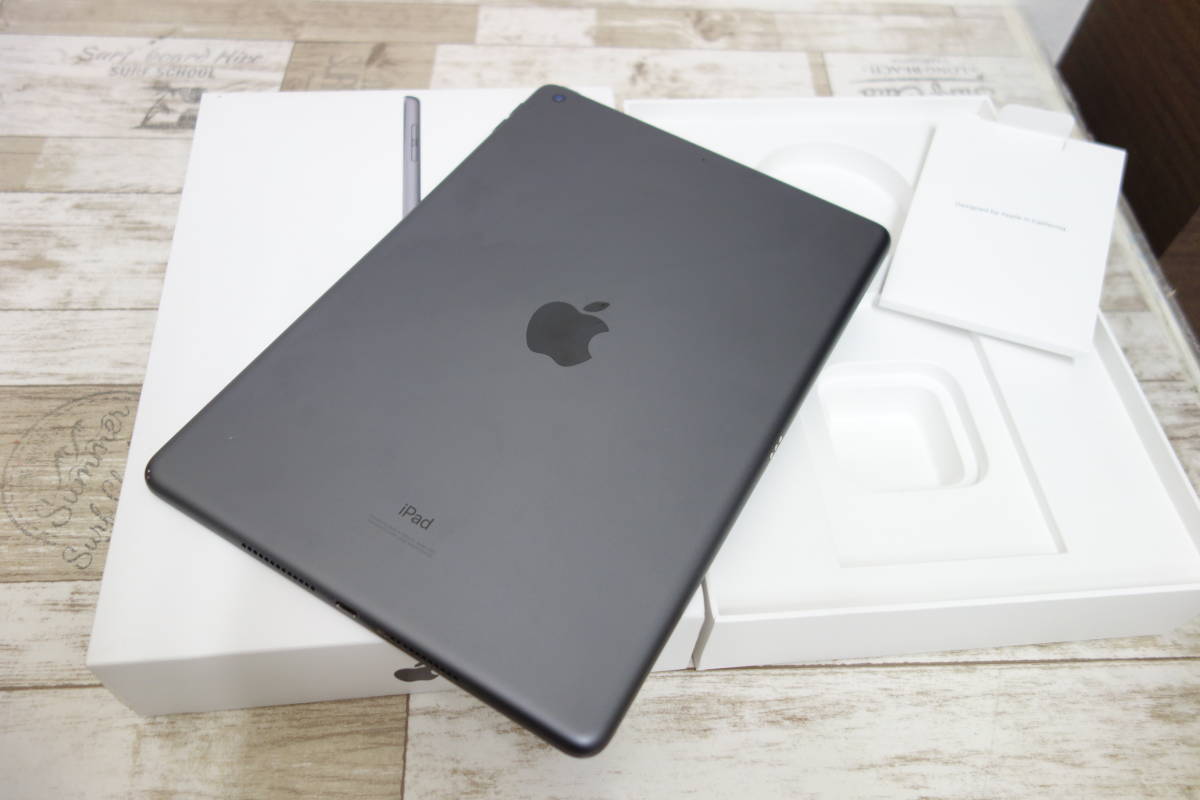 傷あり apple iPad 第7世代 32GB Wi-Fi スペースグレイ MW742J/A 32GB 第