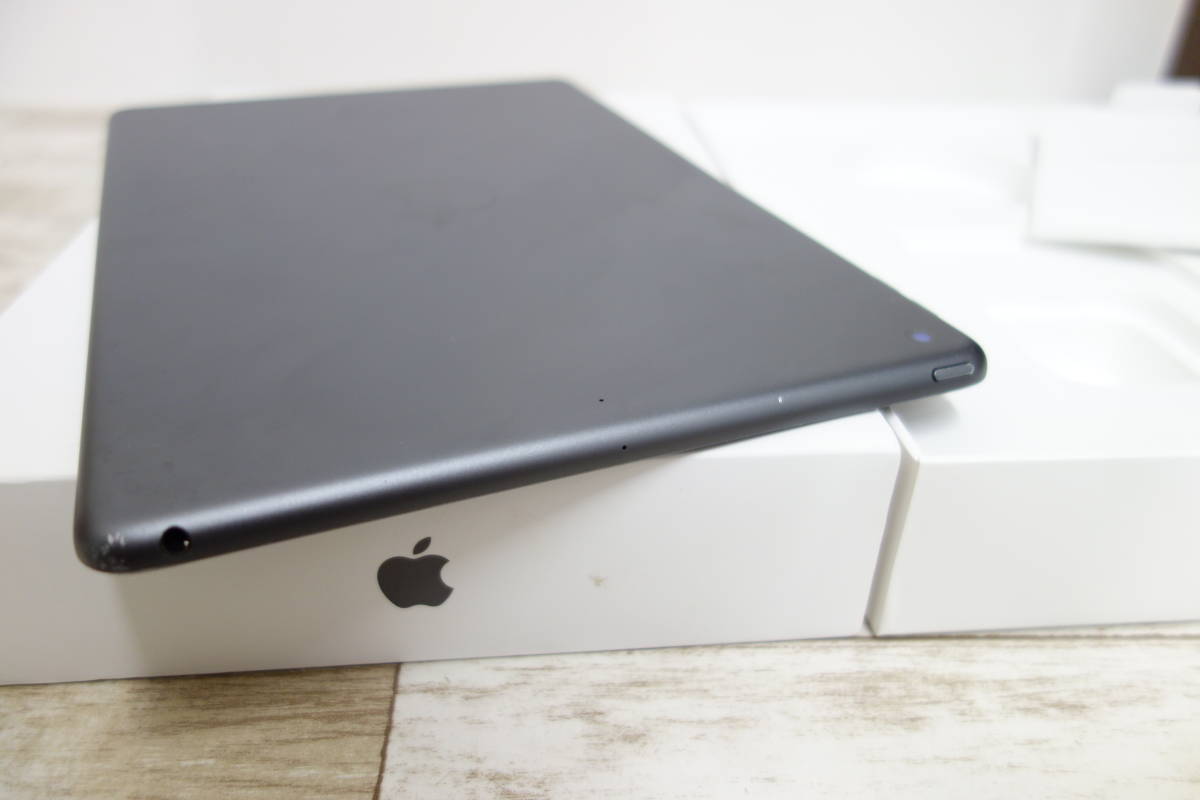 傷あり apple iPad 第7世代 32GB Wi-Fi スペースグレイ MW742J/A 32GB 第