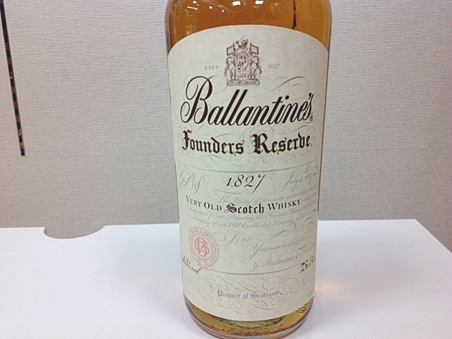 古酒】バランタイン Ballantines ファウンダーズリザーブ Founders
