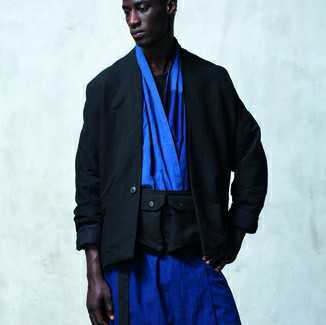 【JAN-JAN VAN ESSCHE 】 BANBOO CLOTH BAG JAN VAN Jan-Jan Van Essche | Cloth - ESSCHE Black Garmentory Gilet