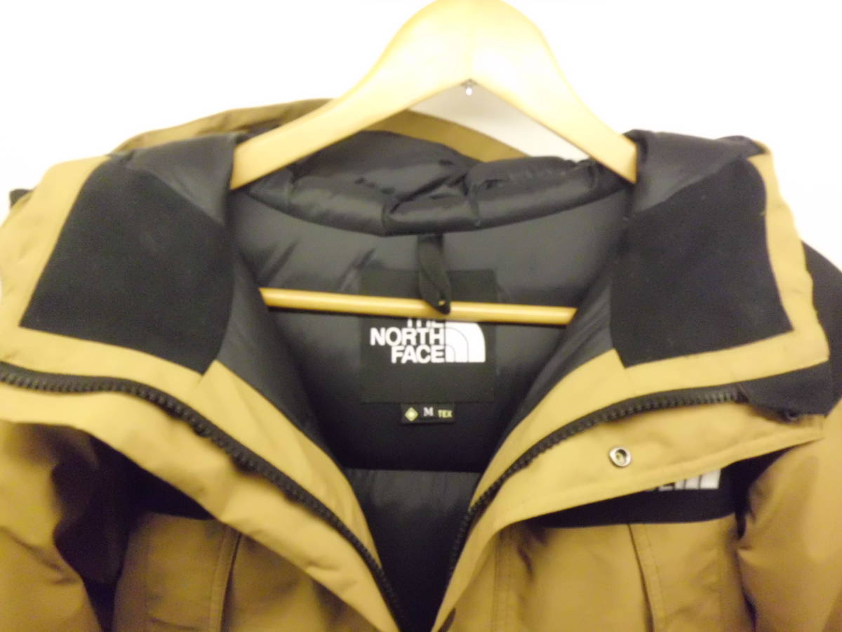 L922 中古品 THE NORTH FACE ノースフェイス マウンテンダウンジャケット ND91930 Mサイズ ブラウン ゴアテックス