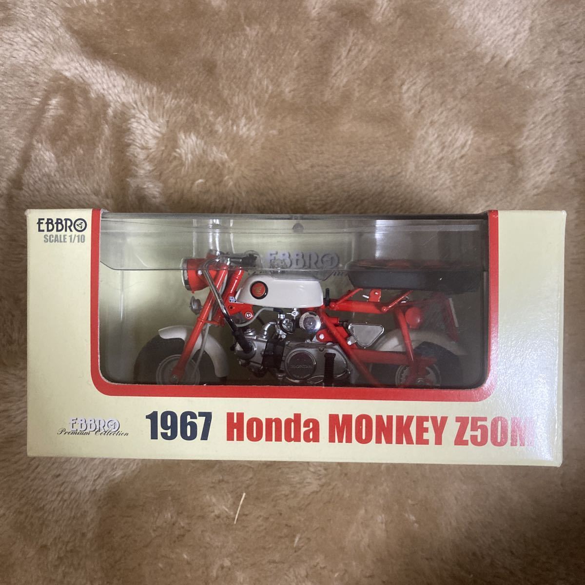エブロ ホンダモンキー モンキーZ50M 1967 赤 1/10 0 ホンダ Z50M