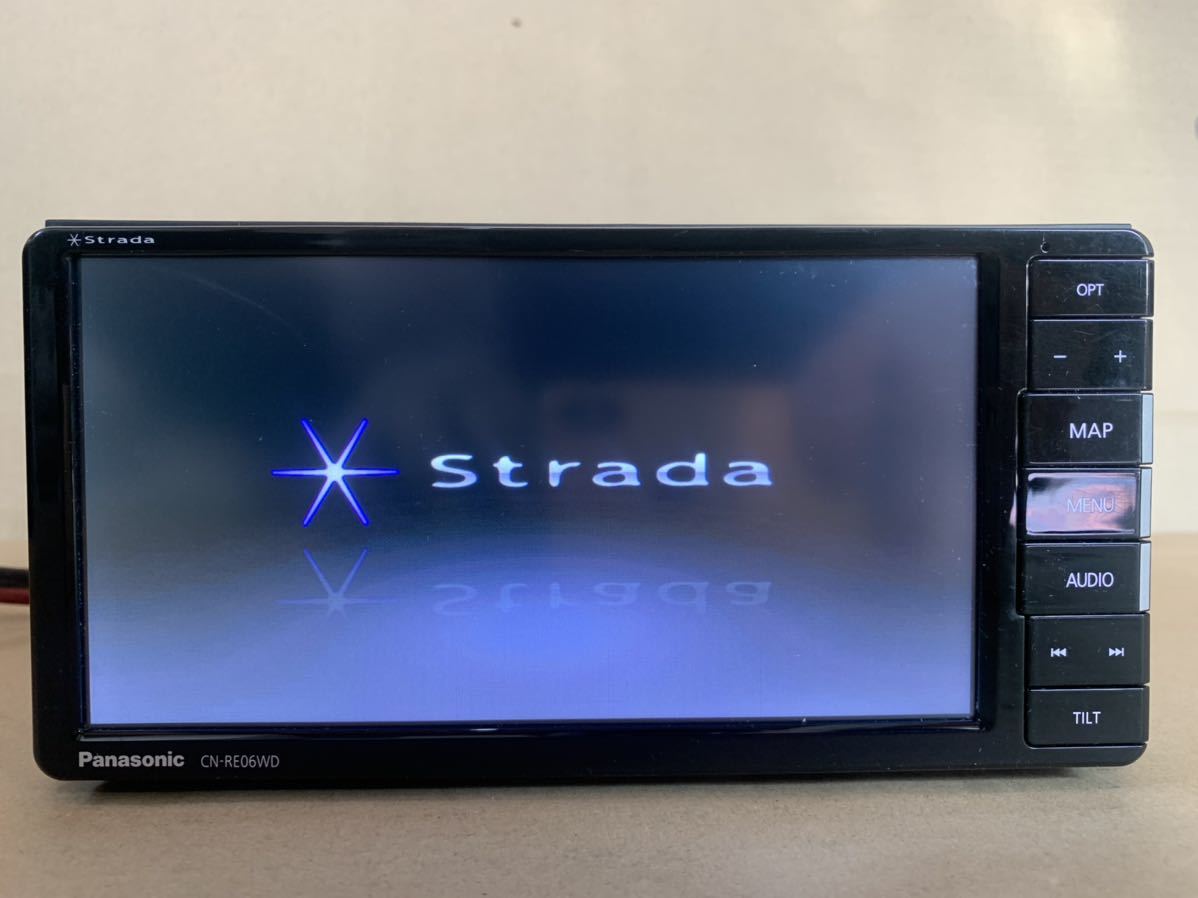 パナソニックストラーダ ( CN-RE06WD ) メモリーナビ S.NO ( 607532K22