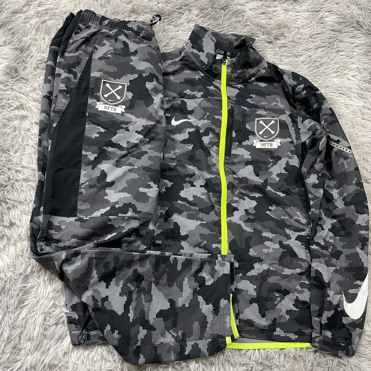 ナイキ NFTB NIKE NFTB 迷彩 ベンチコート デジカモ ナイキ Mサイズ
