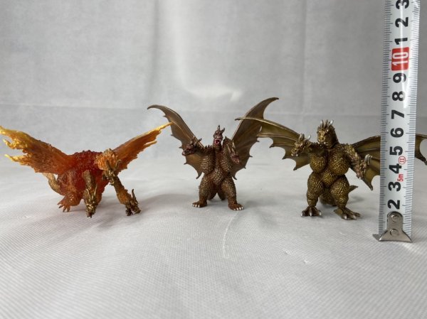 キングギドラ3体セット ゴジラシリーズ 東宝 TOHO フィギュア ソフビ 