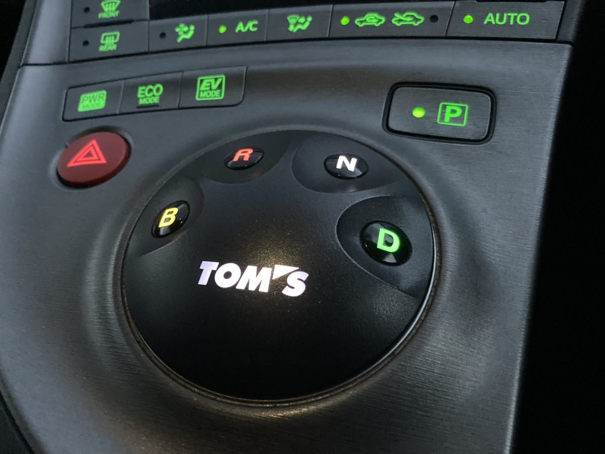 TOM'S シフトスイッチ トムス 30プリウス SHIFT プリウス D⁄N⁄R⁄B