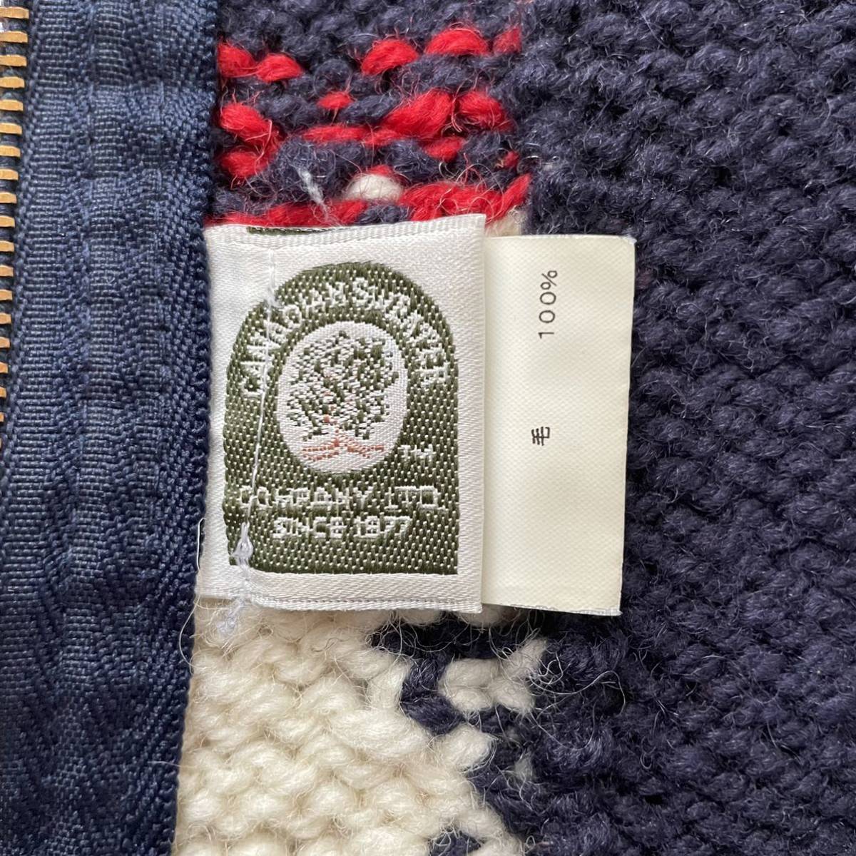SHIPS別注CANADIAN SWEATER シップス カナディアンセーター 