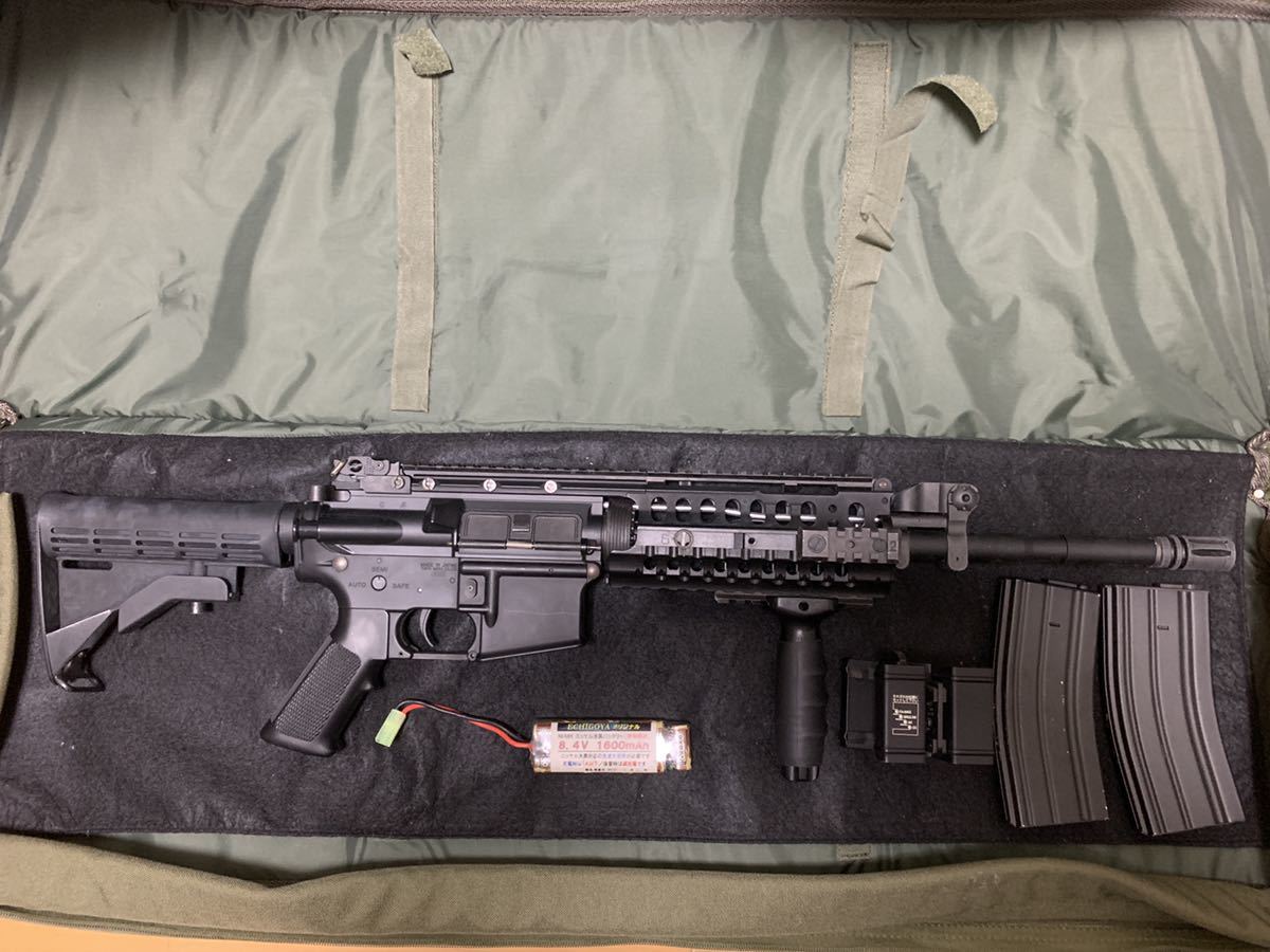 東京マルイ スタンダード電動ガン M4 S-SYSTEM 中古 キャリーケース 