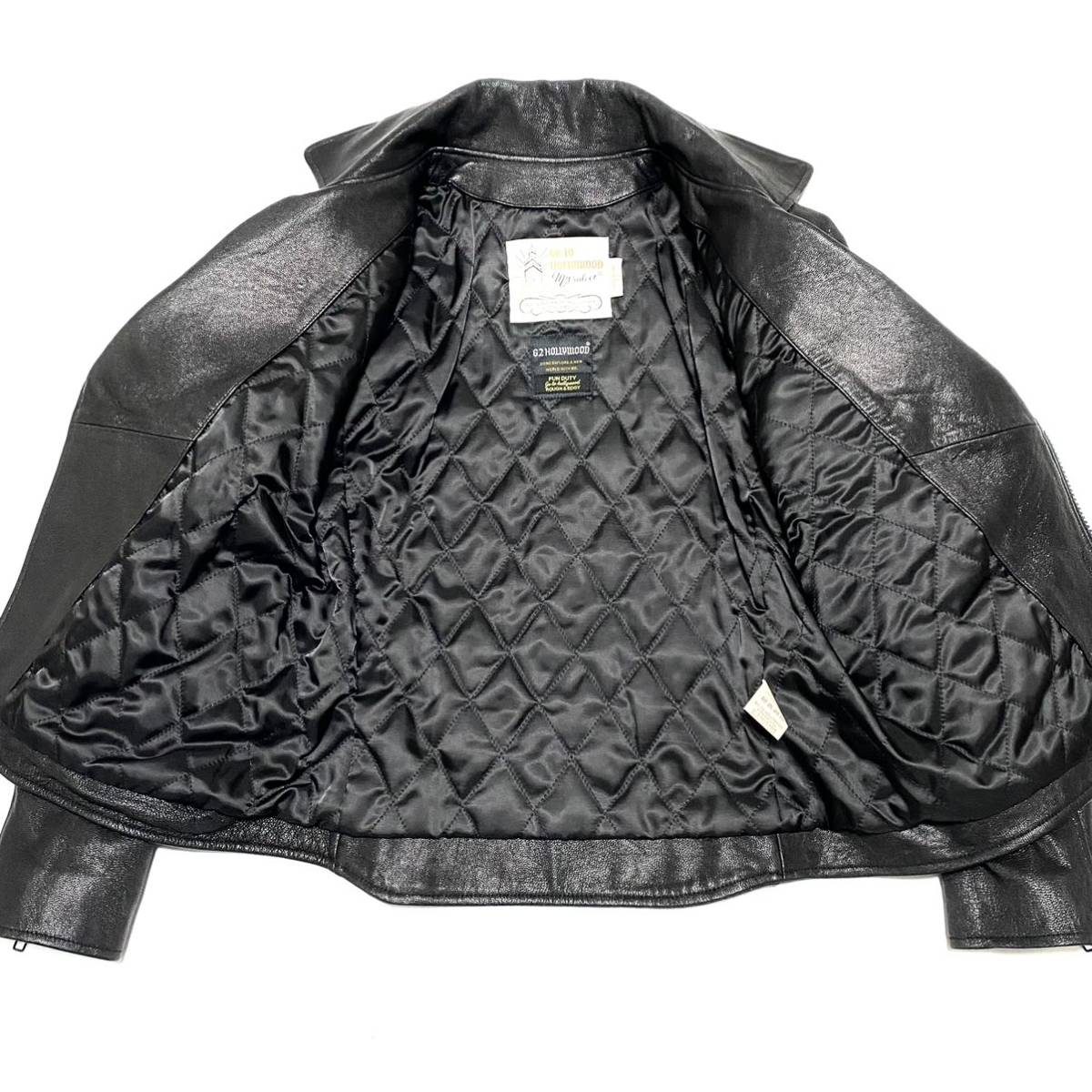 美品ゴートゥーハリウッドやぎ革ライダースジャケット01｜ジャケット/上着 