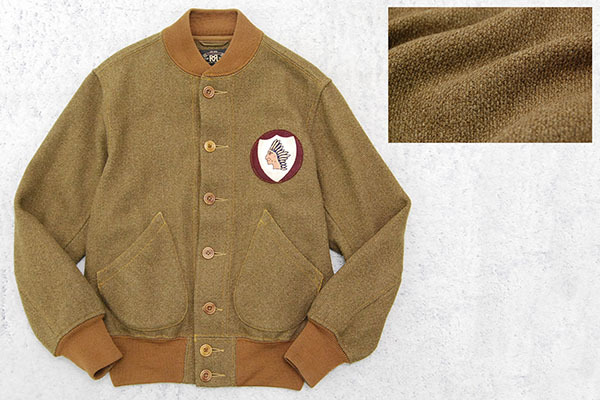 RRL インディアンワッペン ウール スポーツジャケット つまらない