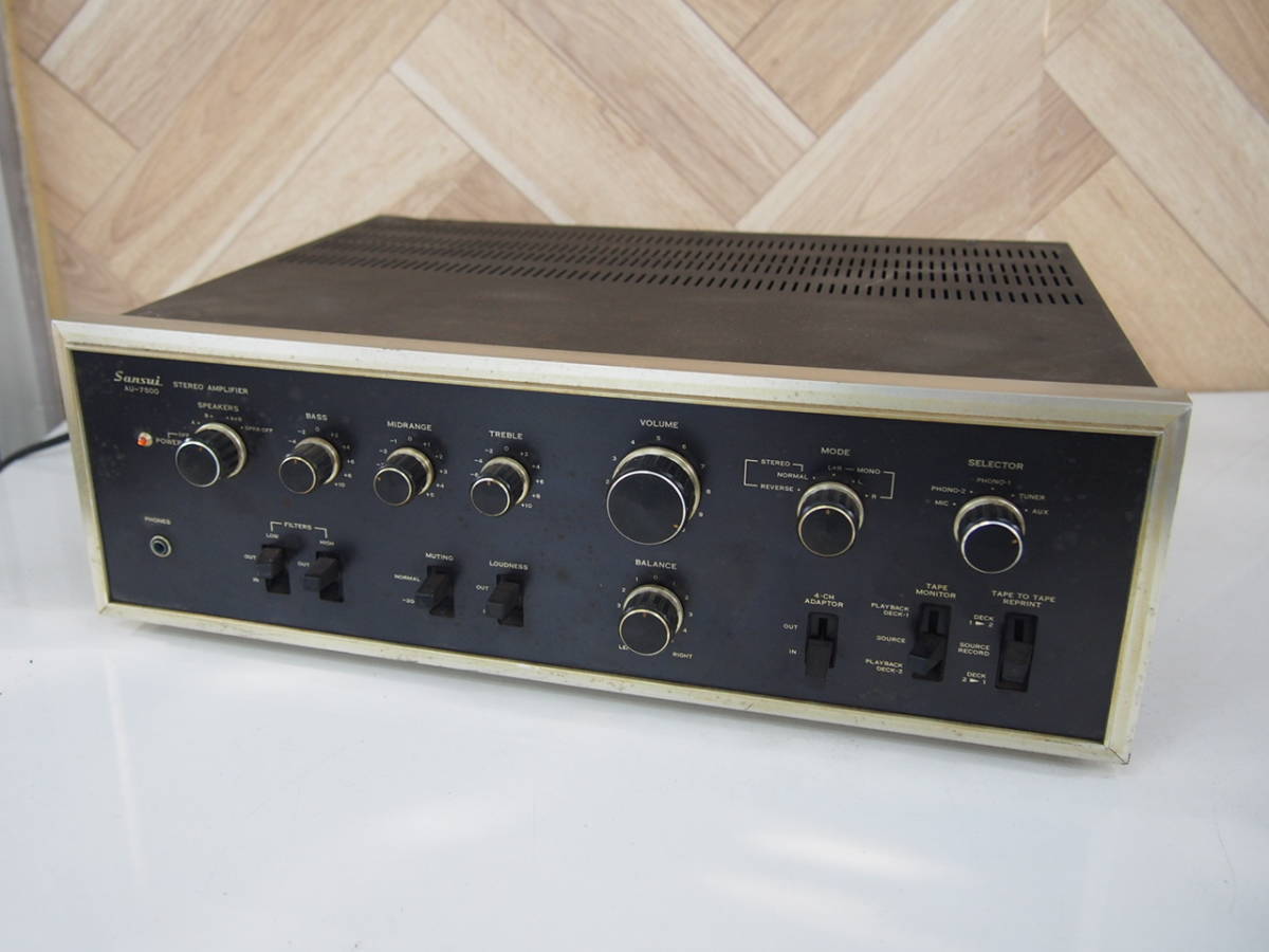SANSUI サンスイ 山水 AU-D707X プリメインアンプ オーディオ機器